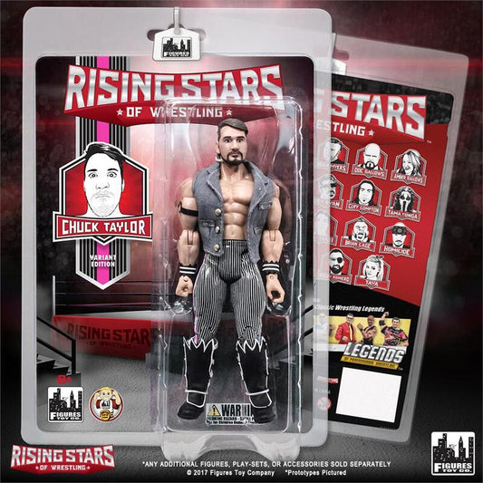 thumbnail image 2 of Figures Toy Company Rising Stars Of Wrestling – Colt Cabana 6" Action Figure, 2017, Licensed Reproduction, 1:10 Scale 2 of 6