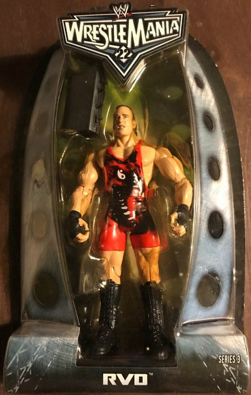 2006 WWE Jakks Pacific Ruthless Aggression Road to WrestleMania 22 Series 3 RVD