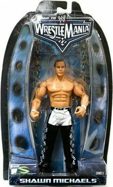 2005 WWE Jakks Pacific Ruthless Aggression Road to WrestleMania 22 Series 1 Shawn Michaels