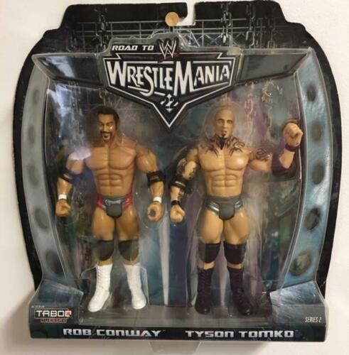 2006 WWE Jakks Pacific Ruthless Aggression Road to WrestleMania 22 2-Packs Series 2: Rob Conway & Tyler Tomko