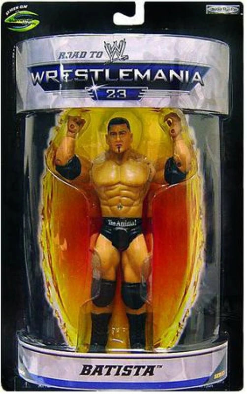 2006 WWE Jakks Pacific Ruthless Aggression Road to WrestleMania 23 Series 1 Batista
