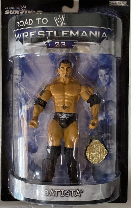 2007 WWE Jakks Pacific Ruthless Aggression Road to WrestleMania 23 Series 2 Batista