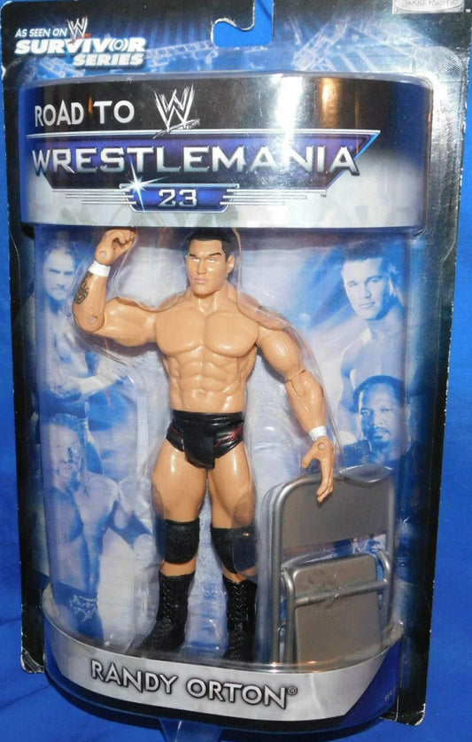 2007 WWE Jakks Pacific Ruthless Aggression Road to WrestleMania 23 Series 2 Randy Orton