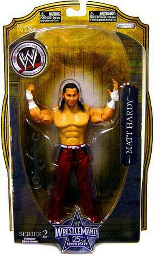 2009 WWE Jakks Pacific Ruthless Aggression WrestleMania 25th Anniversary Series 2 Matt Hardy