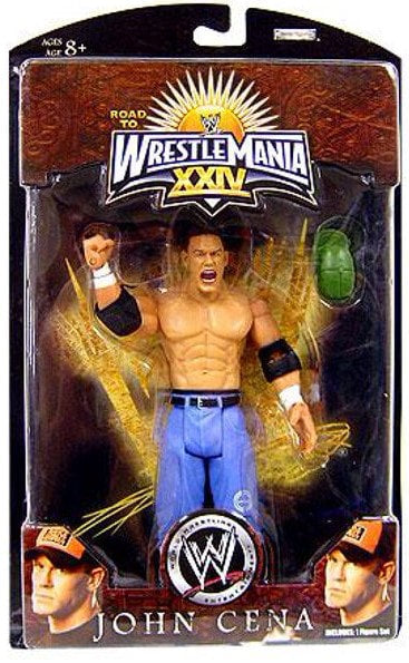 2008 WWE Jakks Pacific Ruthless Aggression Road to WrestleMania XXIV Series 3 John Cena