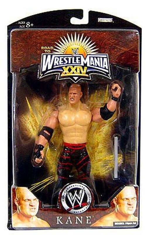 2008 WWE Jakks Pacific Ruthless Aggression Road to WrestleMania XXIV Series 3 Kane
