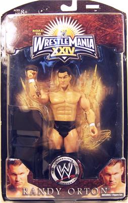 2008 WWE Jakks Pacific Ruthless Aggression Road to WrestleMania XXIV Series 3 Randy Orton