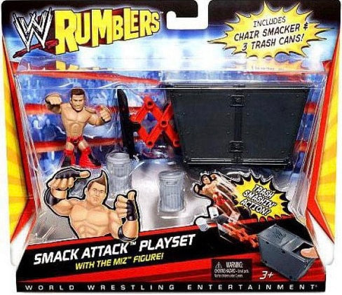 2011 WWE Mattel Rumblers Series 1 Smack Attack Playset [With The Miz]