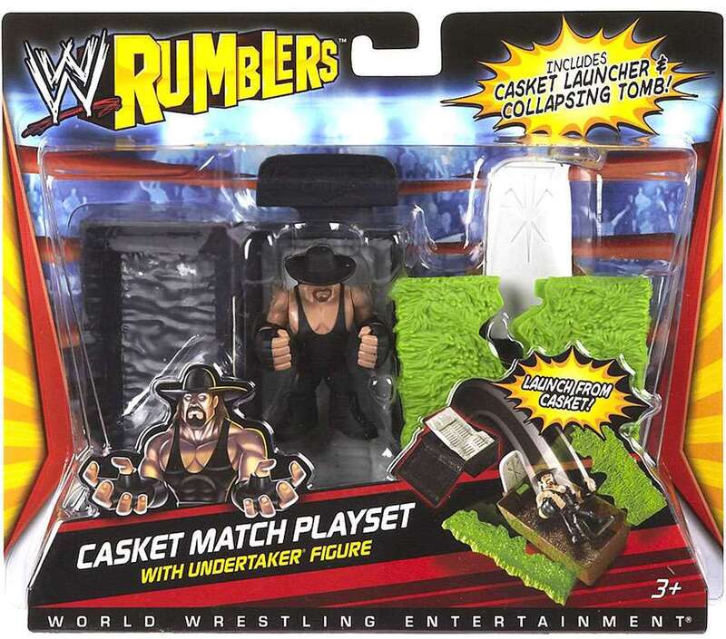 2011 WWE Mattel Rumblers Series 1 Casket Maatch Playset [With Undertaker]