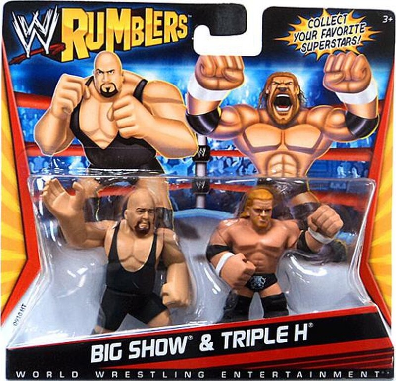 2011 WWE Mattel Rumblers Series 1 Big Show & Triple H