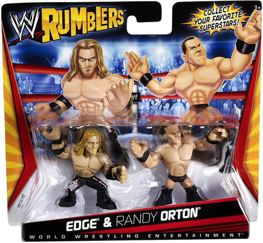 2011 WWE Mattel Rumblers Series 1 Edge & Randy Orton
