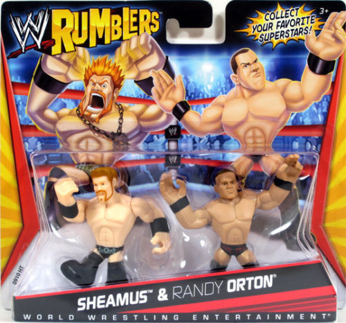 2011 WWE Mattel Rumblers Series 1 Sheamus & Randy Orton