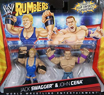 2011 WWE Mattel Rumblers Series 1 Jack Swagger & John Cena
