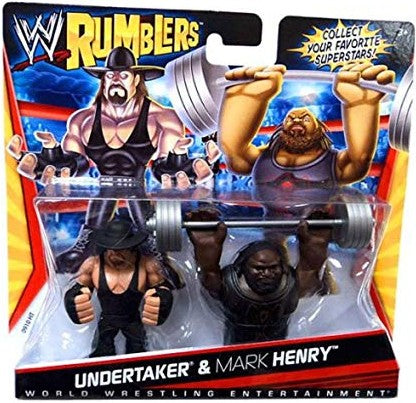 2011 WWE Mattel Rumblers Series 1 Undertaker & Mark Henry