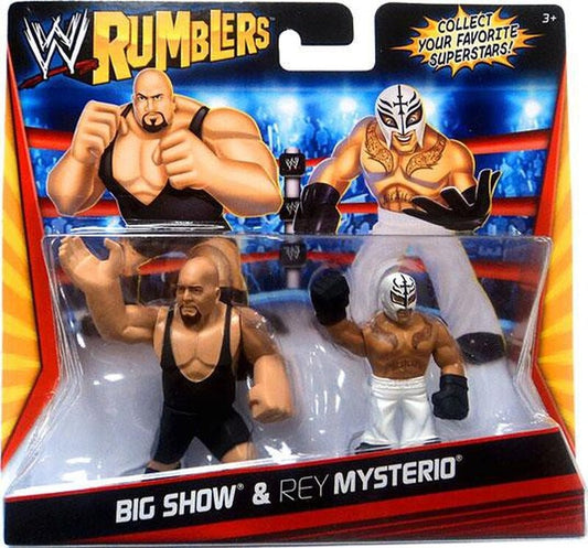 2011 WWE Mattel Rumblers Series 1 Big Show & Rey Mysterio
