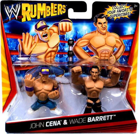 2011 WWE Mattel Rumblers Series 1 John Cena & Wade Barrett