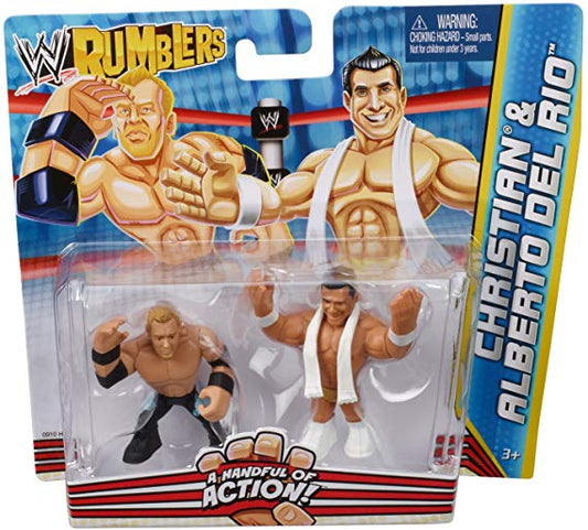 2012 WWE Mattel Rumblers Series 2 Christian & Alberto Del Rio