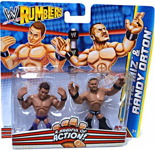 2012 WWE Mattel Rumblers Series 2 The Miz & Randy Orton