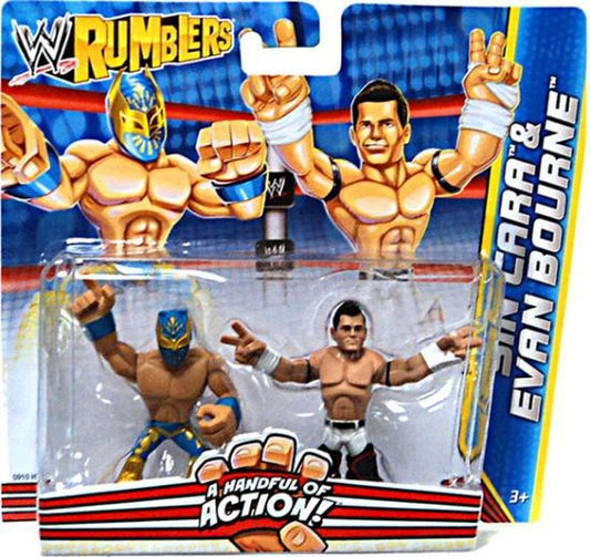 2012 WWE Mattel Rumblers Series 2 Sin Cara & Evan Bourne