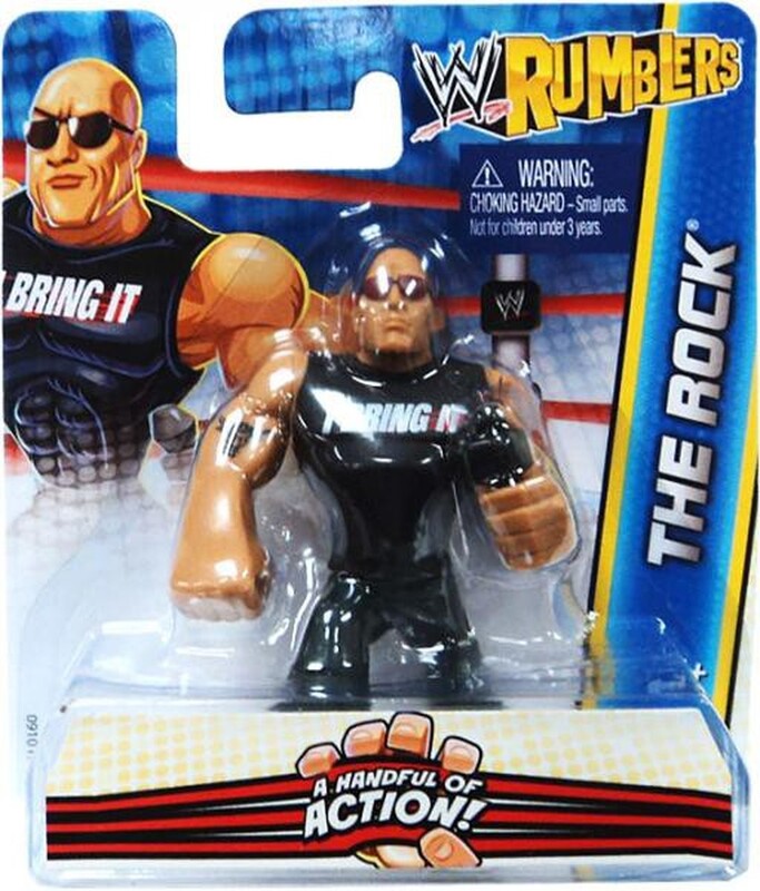 2012 WWE Mattel Rumblers Series 2 The Rock