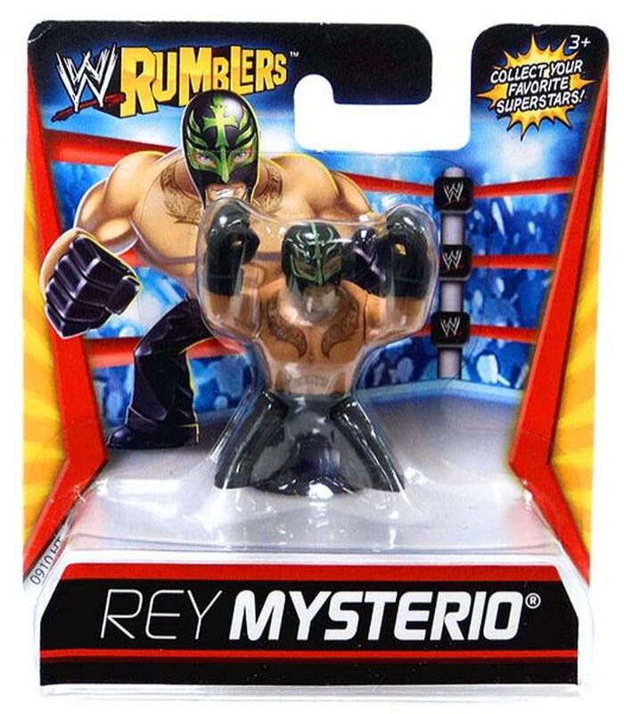 2011 WWE Mattel Rumblers Series 1 Rey Mysterio [With Black Tights]