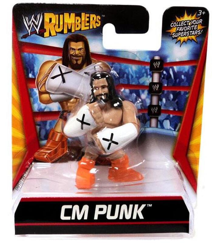2011 WWE Mattel Rumblers Series 1 CM Punk – Wrestling Figure Database