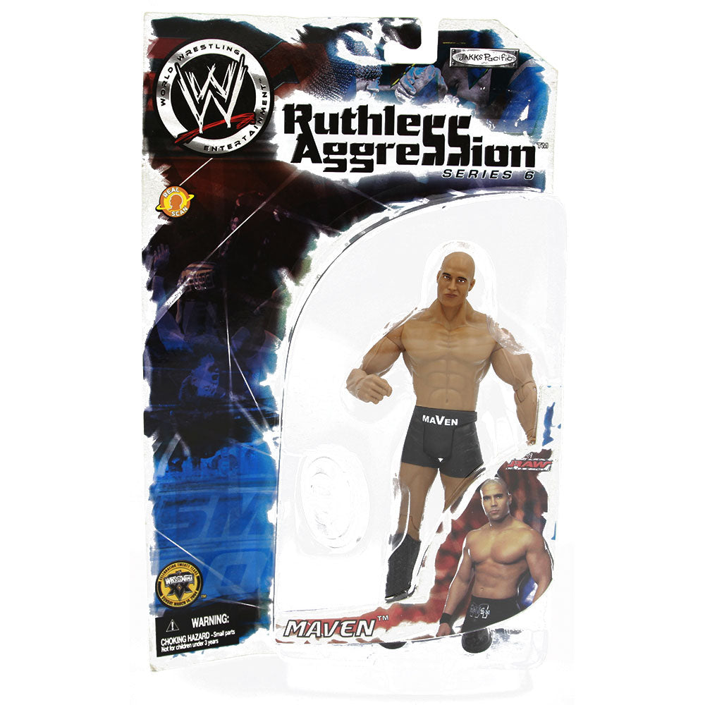 2004 WWE Jakks Pacific Ruthless Aggression Series 6 Maven