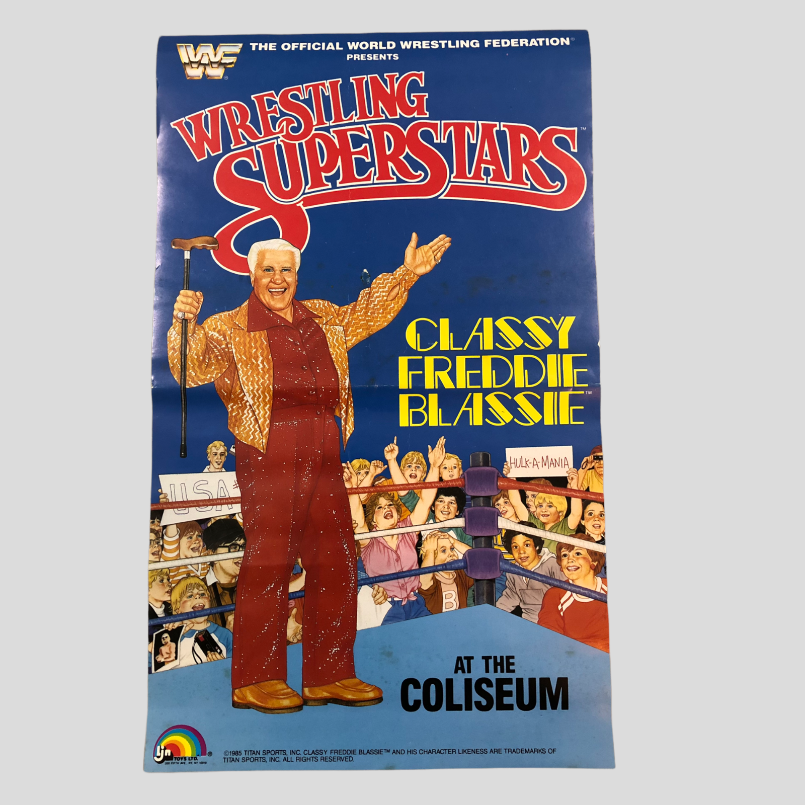 1986 WWF LJN Wrestling Superstars Series 3 Classy Freddie Blassie