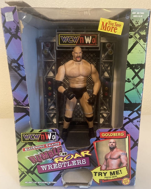 1999 WCW Toy Biz Rumble 'N' Roar Wrestlers Goldberg