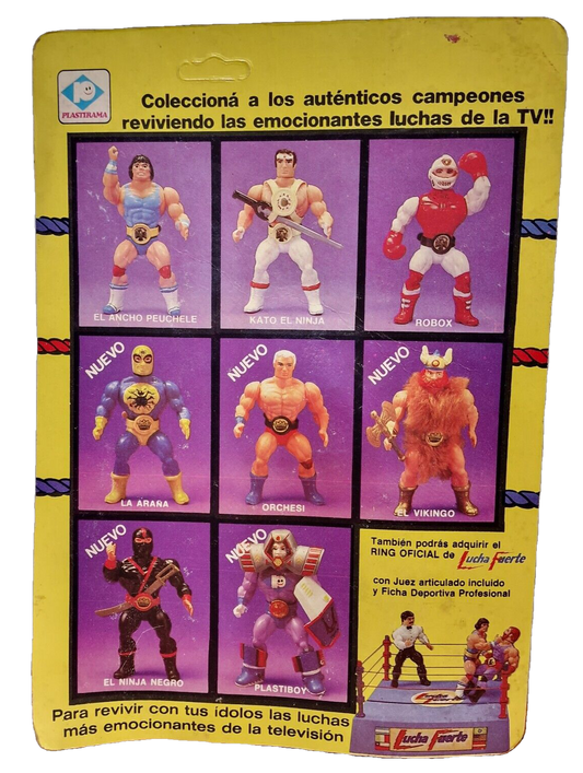 1988 Plastirama Lucha Fuerte El Hombre Arana
