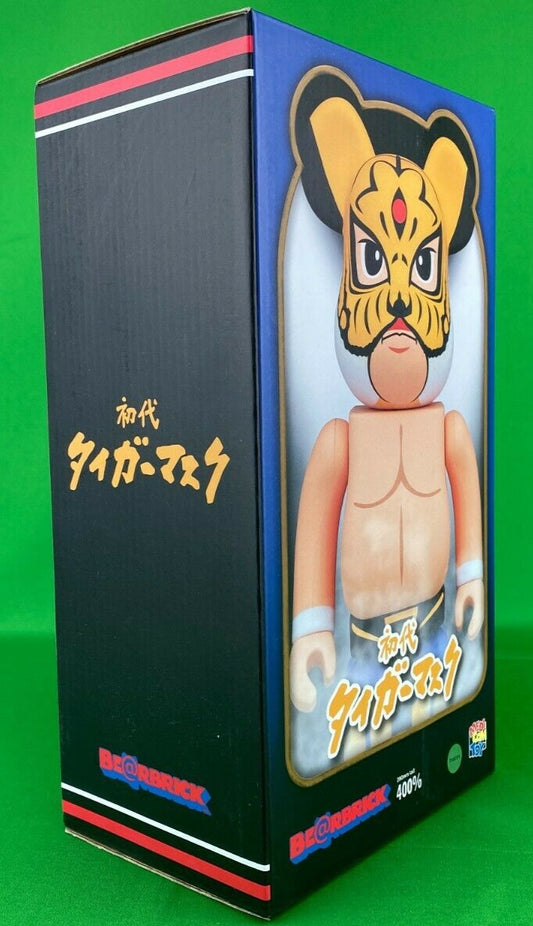 2021 Medicom Toy Be@rbrick 400% Tiger Mask