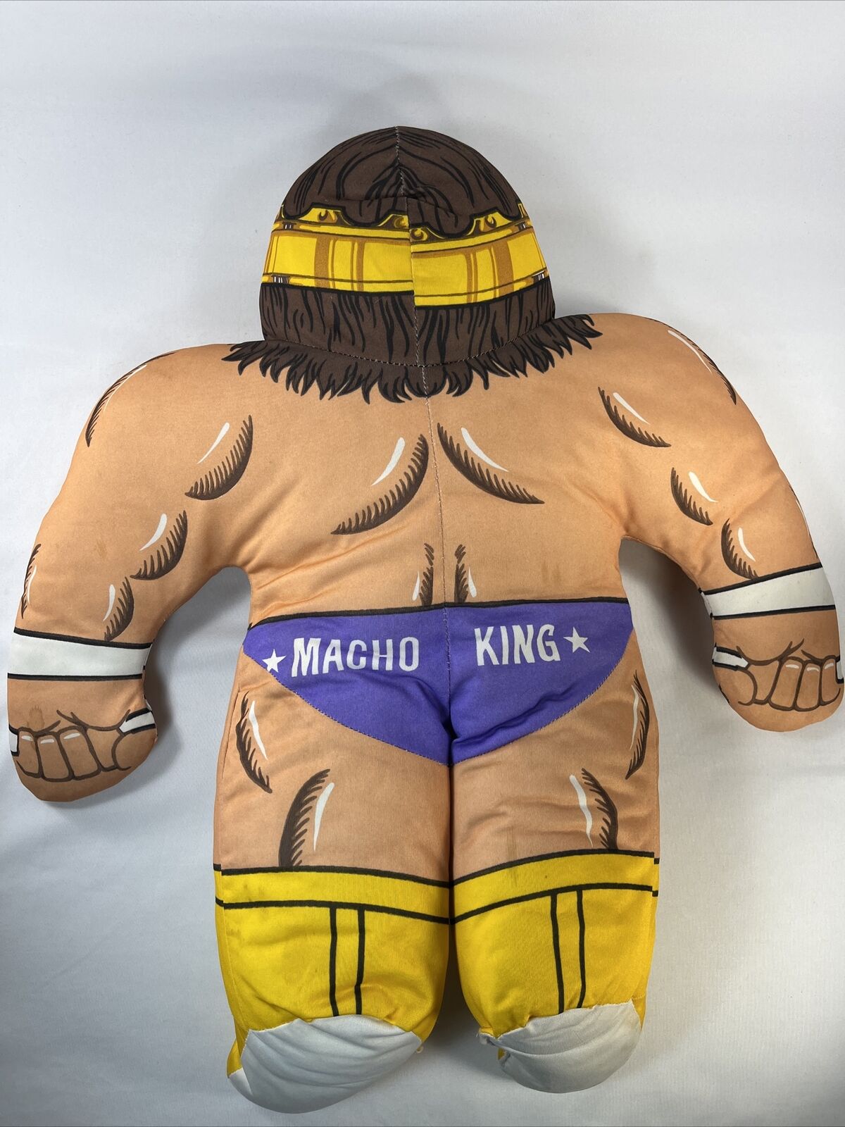 Vintage WWF 1990s Macho King Randy Savage deals Wrestling Buddies Doll Plush Tonka