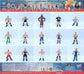 2005 WWE Dolci Preziosi Chris Jericho Mini Figure