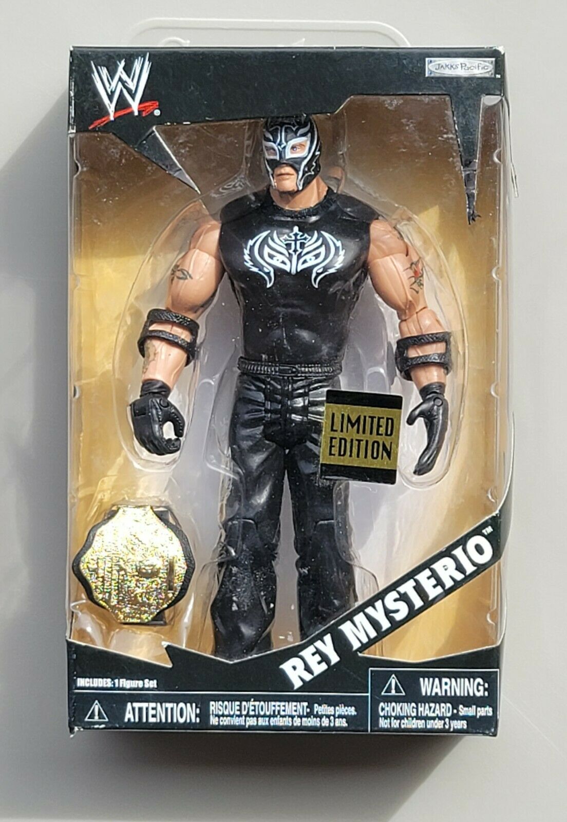Metallic Rey Jack 2007 WWE Jakks Pacific Ruthless Aggression Australian Exclusive Rey My ...