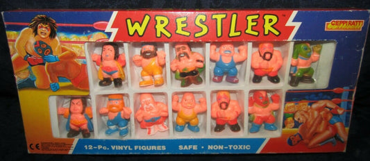 1986 Soma Soft PVC Bootleg/Knockoff Wrestler 12-Pack Version 2