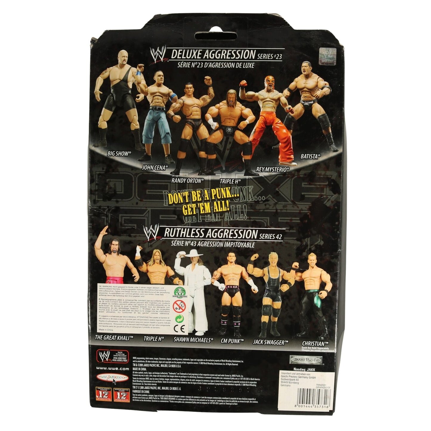 2009 WWE Jakks Pacific Deluxe Aggression Series 23 Batista