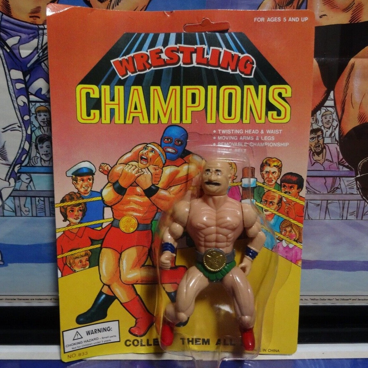Wrestling Champions [Red Card] Bootleg/Knockoff 833/6