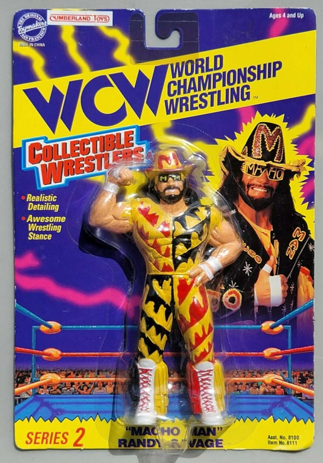 1995 WCW OSFTM Collectible Wrestlers [LJN Style] Series 2 