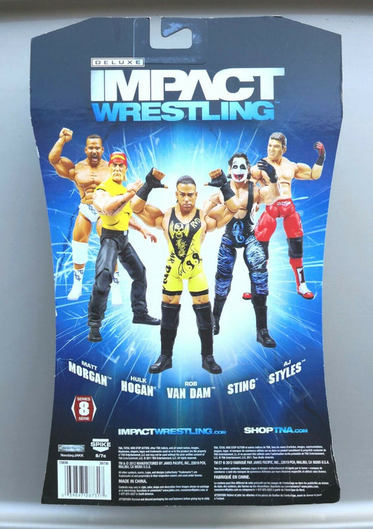2012 TNA/Impact Wrestling Jakks Pacific Deluxe Impact! Series 8 Rob Van Dam [With Diecast Belt]
