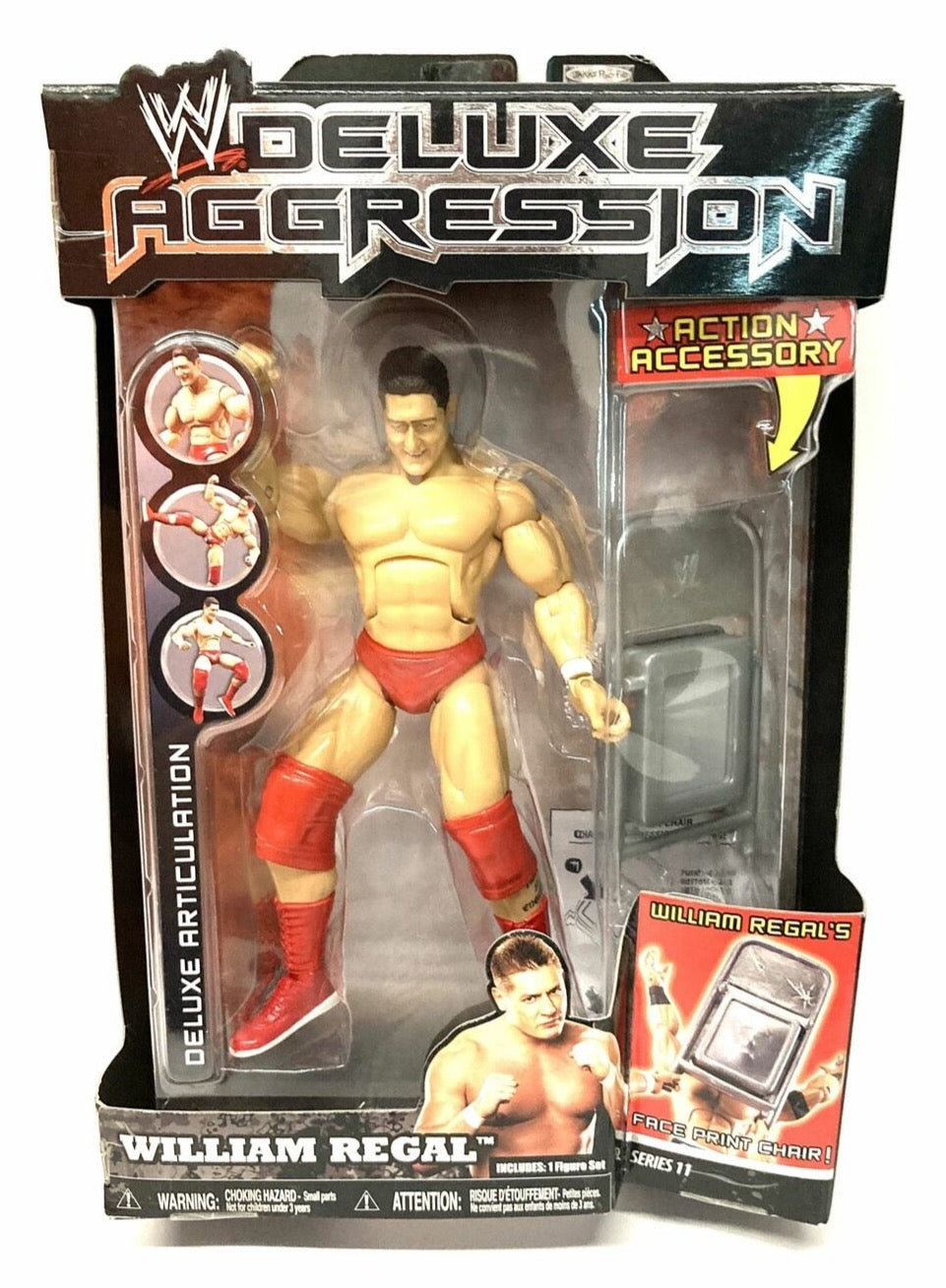 2007 WWE Jakks Pacific Deluxe Aggression Series 11 William Regal