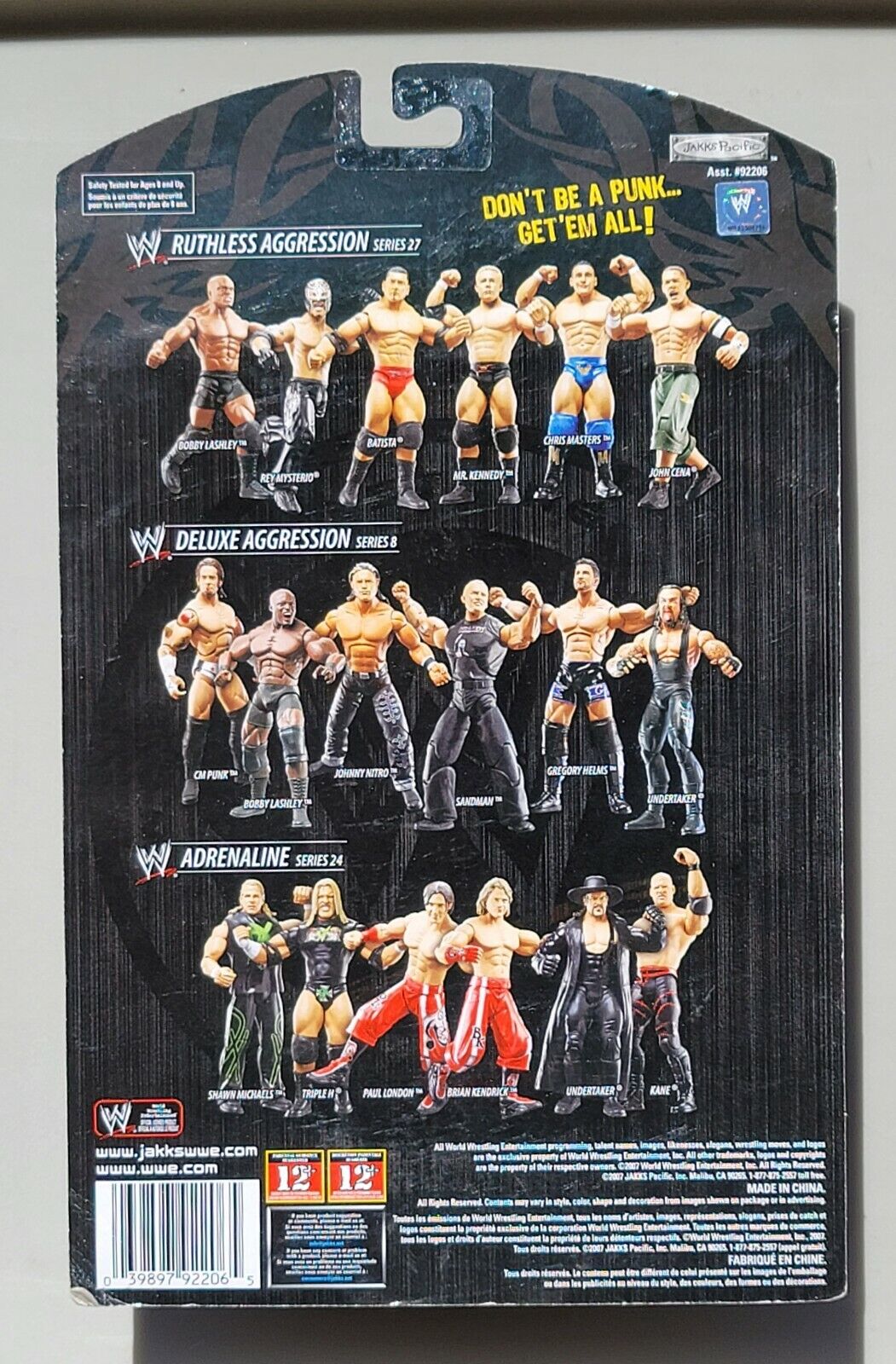 2007 WWE Jakks Pacific Ruthless Aggression Series 27 Bobby