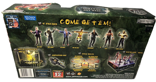 2002 WWE Jakks Pacific Titantron Live "Seek and Destroy" Box Set: The Rock, Kane & Hollywood Hogan