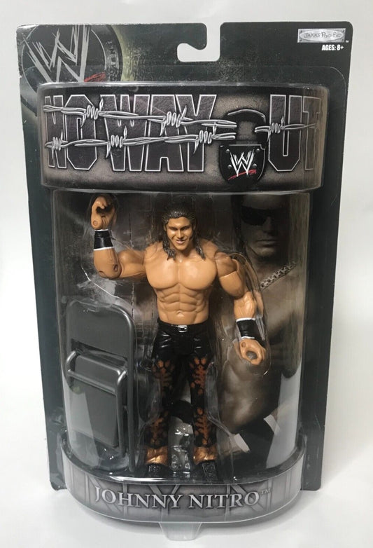 2007 WWE Jakks Pacific Ruthless Aggression Pay Per View Series 15 "No Way Out" Johnny Nitro