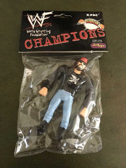 1999 WWF Just Toys Bend-Ems Champions [Bagged] X-Pac
