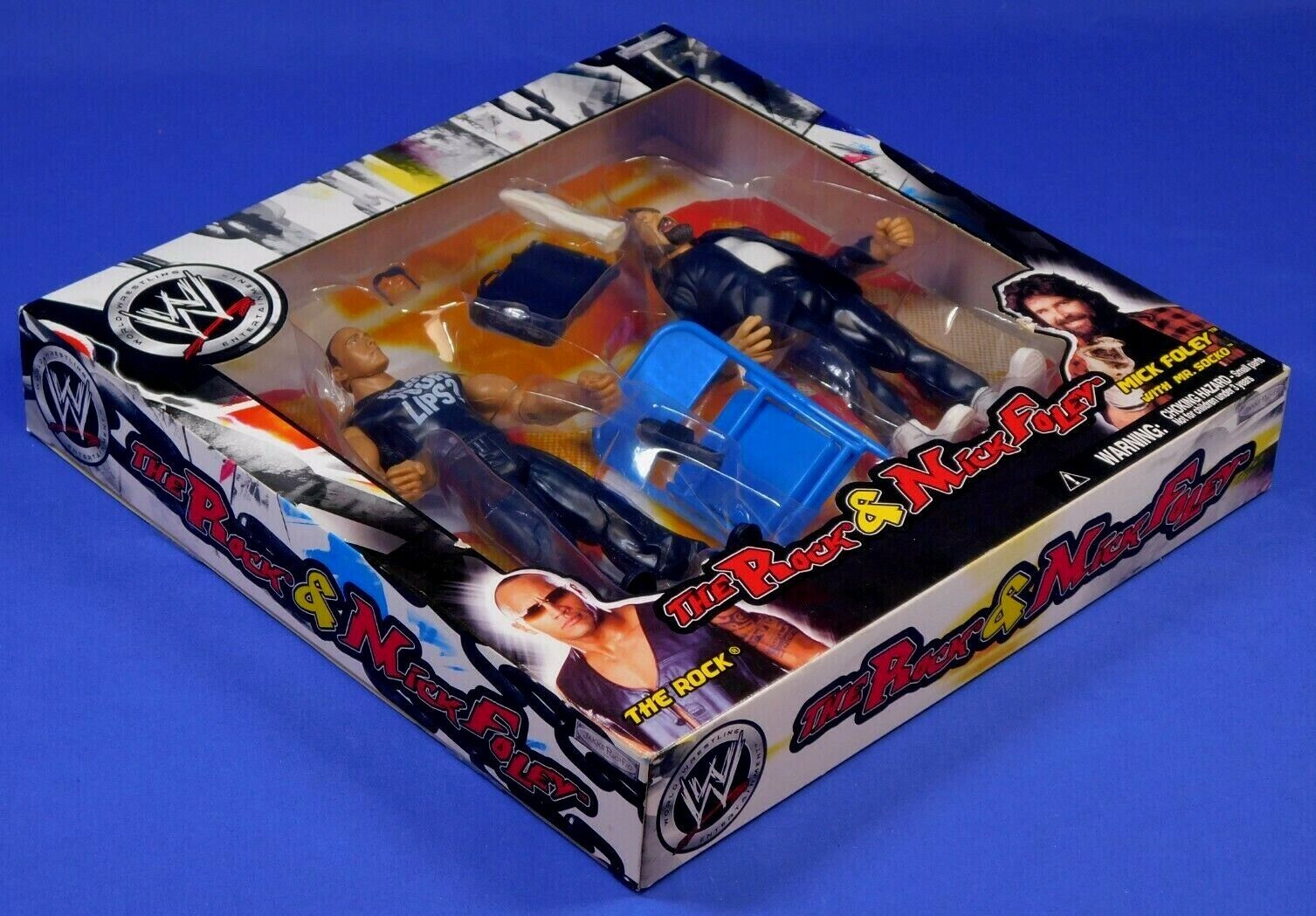 2004 WWE Jakks Pacific Multipack: The Rock & Mick Foley [Exclusive