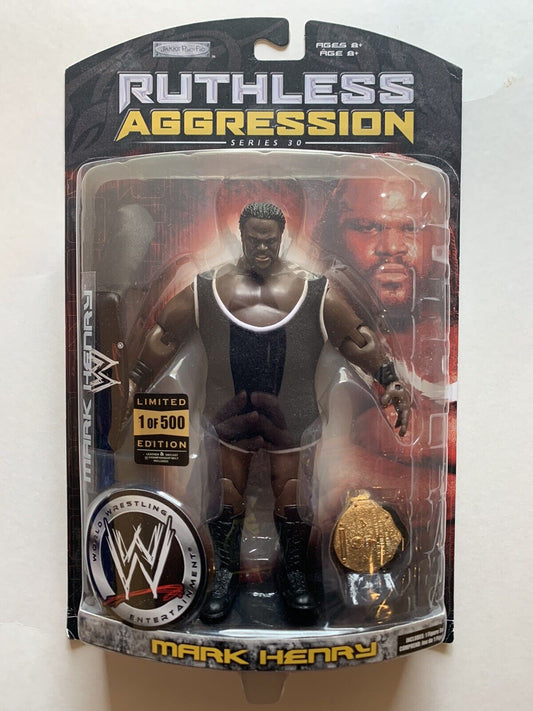 2007 WWE Jakks Pacific Ruthless Aggression Series 30 Mark Henry [Chase]