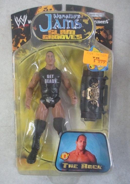 2002 WWE Jakks Pacific Titantron Live Signature Jams "Slam Grooves" The Rock