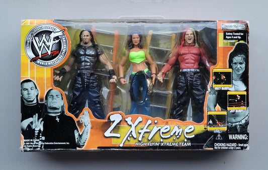 2001 WWF Jakks Pacific Titantron Live "2xtreme" Box Set: Matt Hardy, Lita & Jeff Hardy