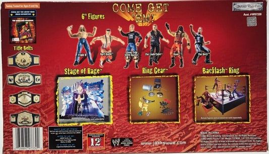 2002 WWE Jakks Pacific Titantron Live "Fueled By Fury " Box Set: Ric Flair, Chris Jericho & Undertaker