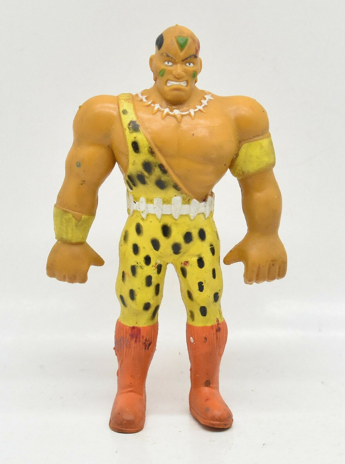 1985 IWA Star-Studded Wrestling Bendable Action Figures King Kongo